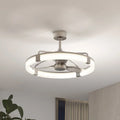 Artika Sunnyvale 28” Fandelier with Remote  Brushed Nickel