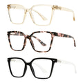 Design Optics by Foster Grant #813 Oversized Square Reading Glasses, 3-pack +2.75