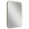 Artika Royce 32” x 24” LED Wall Mirror with Defogger  Brushed Nickel