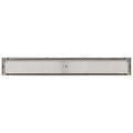 Signature Hardware Cohen 60-in Linear Shower Drain, Brushed Stainless Steel