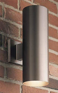 Progress Lighting P5675-20 Two-Light Wall Cylinder, 5 Width x 14 Heigh