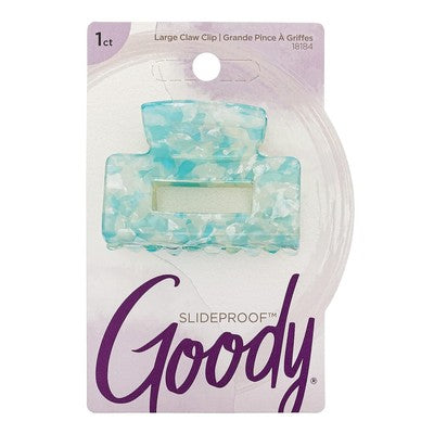Goody Large Claw Clip, 1 Count - Watercolor, Blue