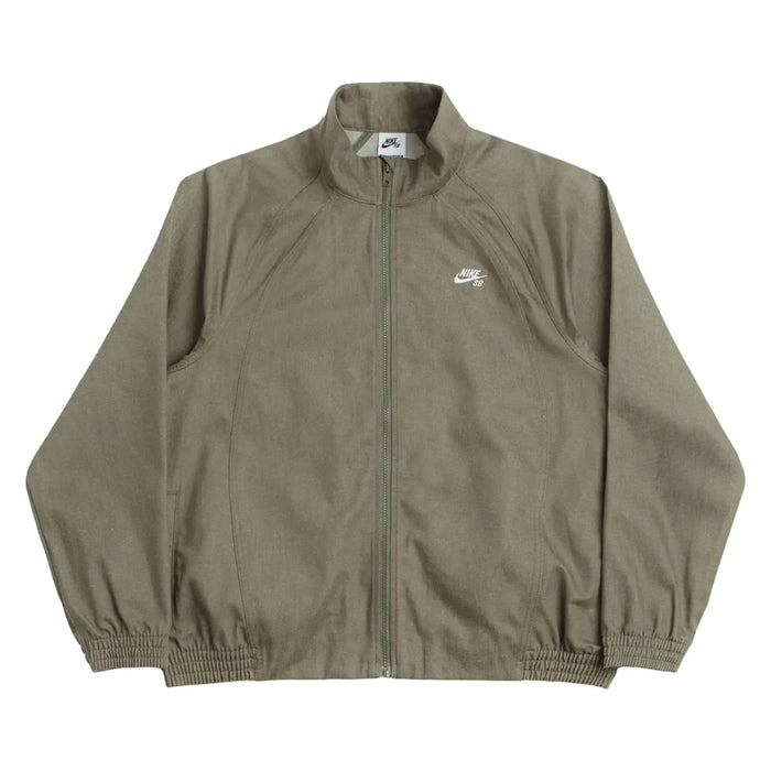 Nike Sb Denim Full Zip-Up Track Jacket - Olive/Green