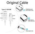Tech 10 Inches (2Xpack) Usb Type-C Cable Samsung Galaxy S22 Plus 5G Also Fast Qu