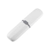 VOCOSTE Toothbrush Travel Case Plastic White 7.87x2.17 Inches