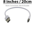 Tech 10 Inches (2Xpack) Usb Type-C Cable Samsung Galaxy S22 Plus 5G Also Fast Qu