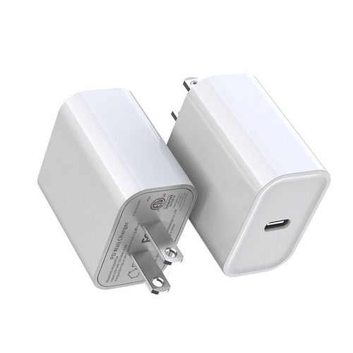 Wall Charger For Iphone 17/16/15/14, Ipad Pro/Air – 20W Pd Compact Power Adapter