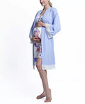 ??Blooming Women by Angel 4 Piece Robe and Matching Baby Set, Size XL