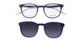 Police Vplf02 Groove 2 Clip-On Eyeglasses