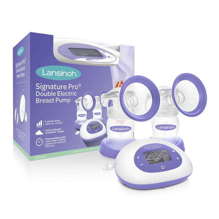 Lansinoh® Signature Pro® Double Electric Breast Pump – Comfort & Efficiency