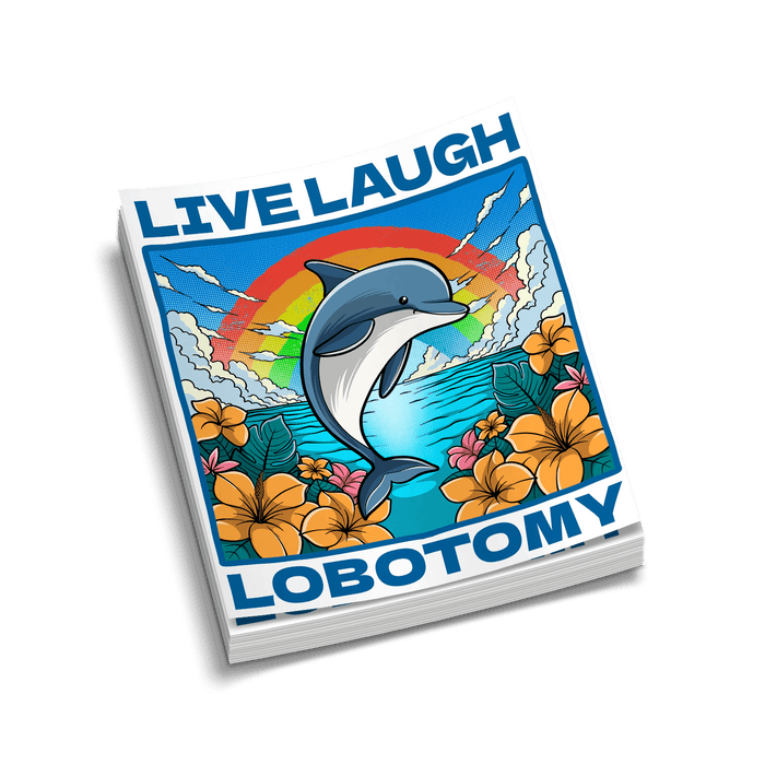 Lobotomy - Hard Hat Decal