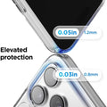 iPhone 17 Pro Case, Clear Case, Shockproof, Slim-fit Cover