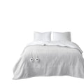 Serta Fleece to Sherpa Heated Blanket in Light Grey Finish