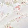 DaDa Bedding Set of 4-Pieces Hint of Mint Floral Cotton Dining Table Napkins 18" x 18" (3036)