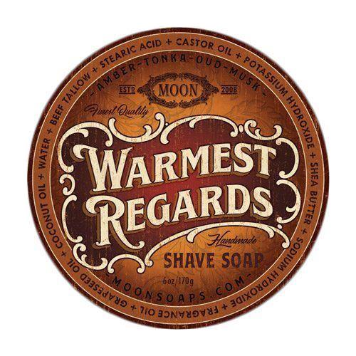 Moon Soaps Warmest Regards Shave Soap 6 Oz