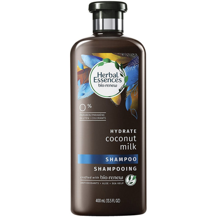 Herbal Essences Shampoo, Hydrate, Coconut Milk 13.5 Fl Oz