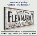 Family Flea Market Sign
