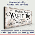 Personalized Laundry Service Sign II