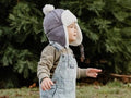 Faux Fur-Lined Kids Winter Hat | Windproof Toddler Trapper Hat
