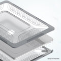 MacBook Air 13.6-inch (M3-M5) with Adjustable Stand Case - Shock-Absorbing | Raider Ultra-Duty Series