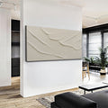 Abstract Minimalist Wave Wall Art II