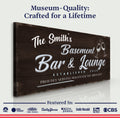 Basement Bar And Lounge Sign IV