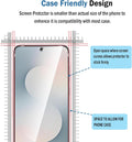 Samsung Galaxy S25 FE Screen Protector - Ultra-Strong Tempered Glass (2-Pack, Clear) | ZeroDamage