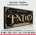 Personalized Patio Sign II