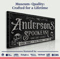 Personalized Spookeasy Bar Sign II