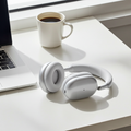 Wireless Over-Ear Headphones with Active Noise Cancelling, Built-In Microphone,