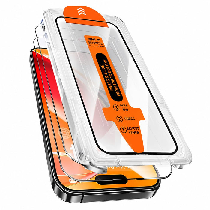 Merchsection Tempered Glass Screen Protector for iPhone 17 Pro, 2 Pack