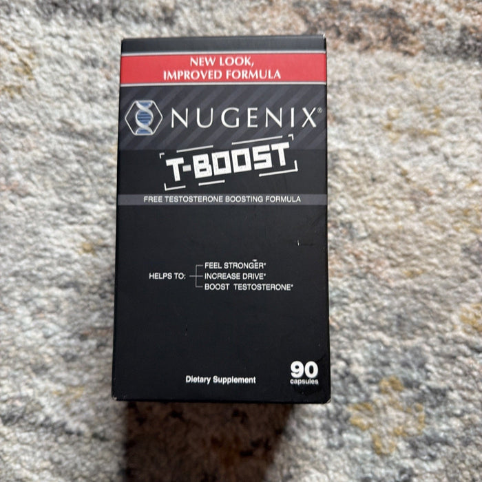Nugenix T Boost - Free Testosterone Booster Supplement for Men, 90 Count