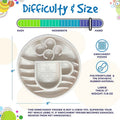 Java eBowl Deep Slow Feeder Dog Bowl for Enrichment | USA Made