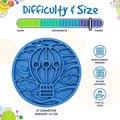 Air Nylon eCoin Lick Mat for Dogs - Durable Enrichment Toy | SodaPup
