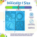 Sky eMat - Enrichment Lick Mat for Dogs and Cats | Celestial Design | SodaPup