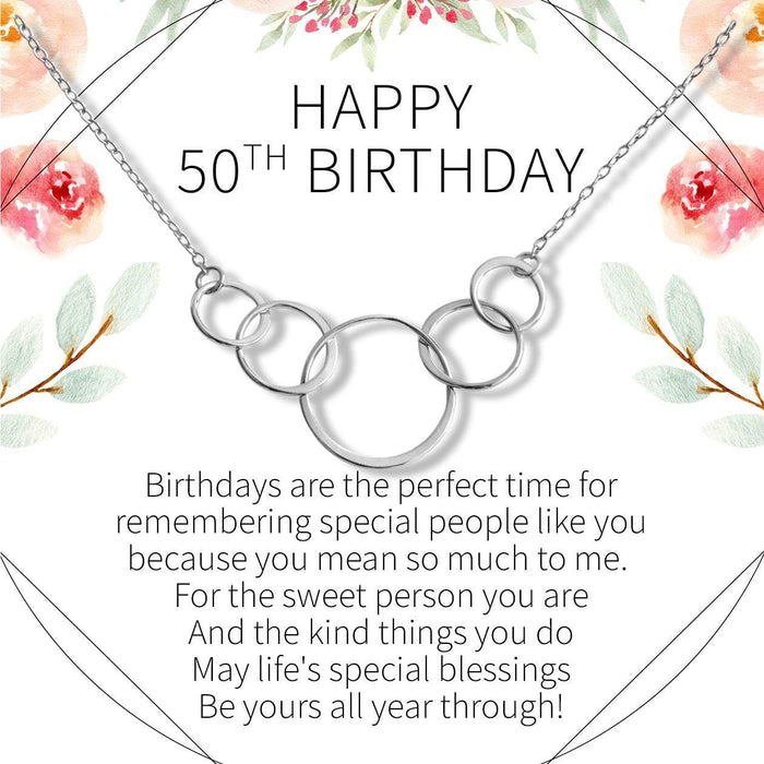 50th Birthday Necklace