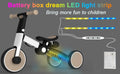 Electric LED Bicycle Scooter Lights Night Cycling Colorful Lamp Water