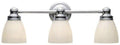 World Imports Lighting 8028-08 Troyes 3-Light Bath Light, Chrome