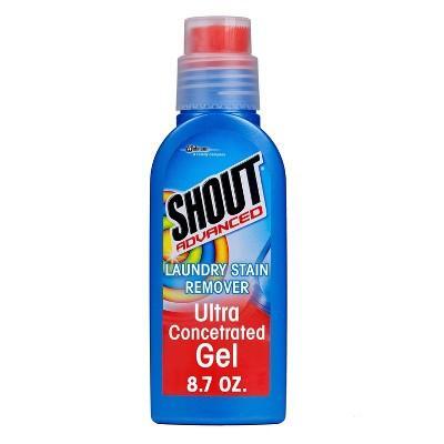 Shout Advanced Ultra Gel Brush, Laundry Stain Remover, 8.7 oz (Pack of 8)