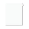 Avery Individual Legal Exhibit Dividers, #1, Side Tab, Letter Size, 25-count