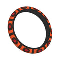 Overlook Hotel Carpet Steering Wheel Cover Universal 15 inch Black