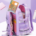 KEBEIXUAN Backpack Set 3PCS School Lunch Box Pencil Case Pink 11.81x7.87x17.32