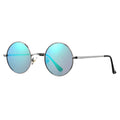 Small Round Polarized Sunglasses for Men Women Circle Retro Shades Metal Hi