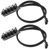 TeamProfitcom 5-Way PWM Fan Hub Splitter Cable, 4-Pin/3-Pin, 14 in, 2-Pack