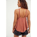 Free People Womens Dream Weaver Tank Top, Brown, Size Small