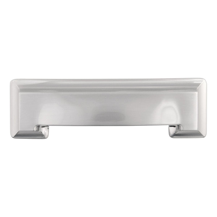 Hickory Hardware P3013-SN Studio Collection Cup Cabinet Pull, 3-Inch