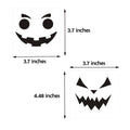 Calidum Halloween Pumpkin Decorating Stickers 18 Sheets Black Kids Craft