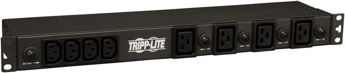 Tripp Lite Basic PDU, 30A, 20 Outlets (16 C13 & 4 C19), 200/208/240V, L6-30P Input, 15' Cord, 1U Rack-Mount Power, 5 Year Warranty (PDU1230)