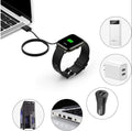 LKHSYAN Universal Smart Watch Charger USB 4 Pin Magnetic Cable White-4pin