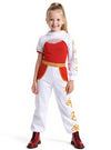FENFATUO Kids Zombie Girls Halloween Costume 3PCS Mesh Top Pants Coat Size 7-8